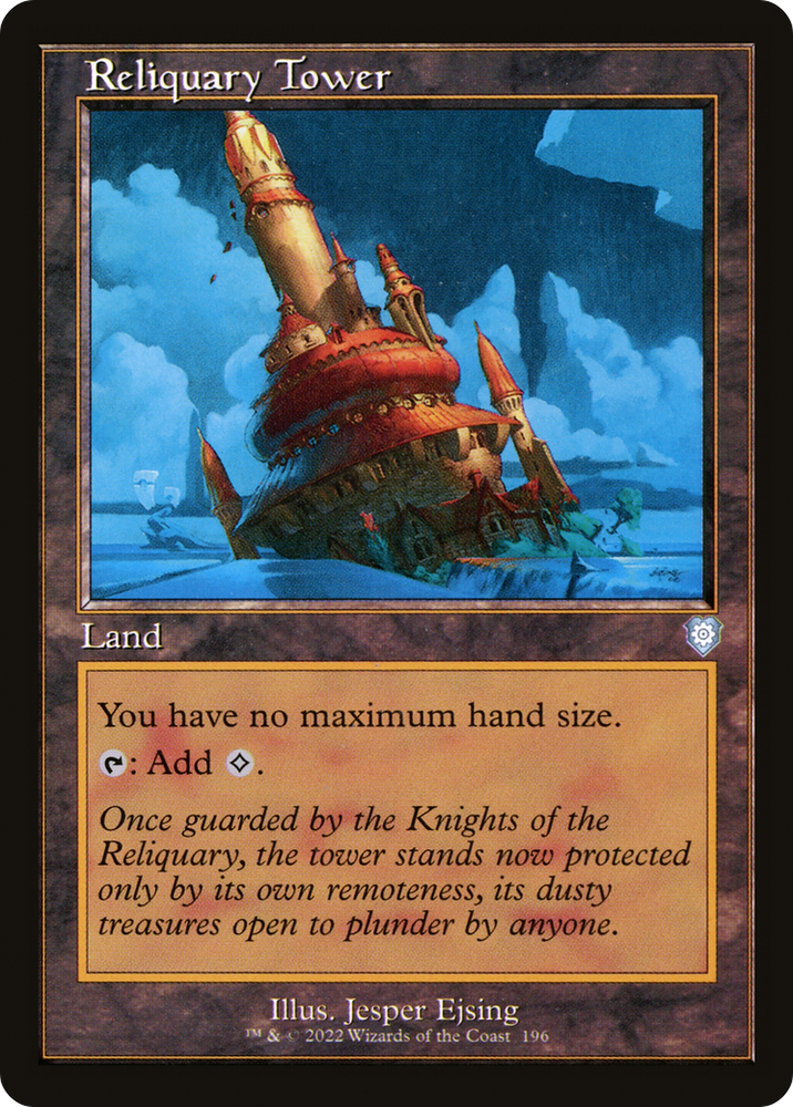 Reliquary Tower (Retro Frame) (BRC-196) - The Brothers' War Commander