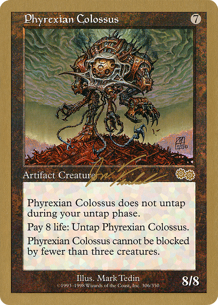 Phyrexian Colossus (WCD-) - World Championship Decks 2000