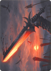 Sword of Sinew and Steel // Sword of Sinew and Steel (AMH1-047) - Modern Horizons Art Series (Borderless)