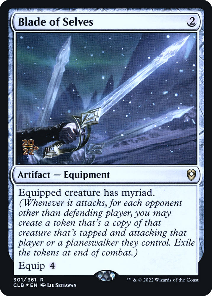 Blade of Selves (PRE-301S) - Battle for Baldur's Gate Promos Foil