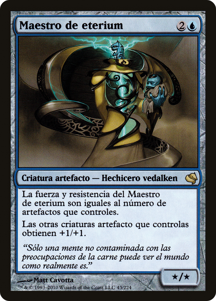 Master of Etherium (Spanish) - "Maestro de eterium" (PS11-043) - Salvat 2011
