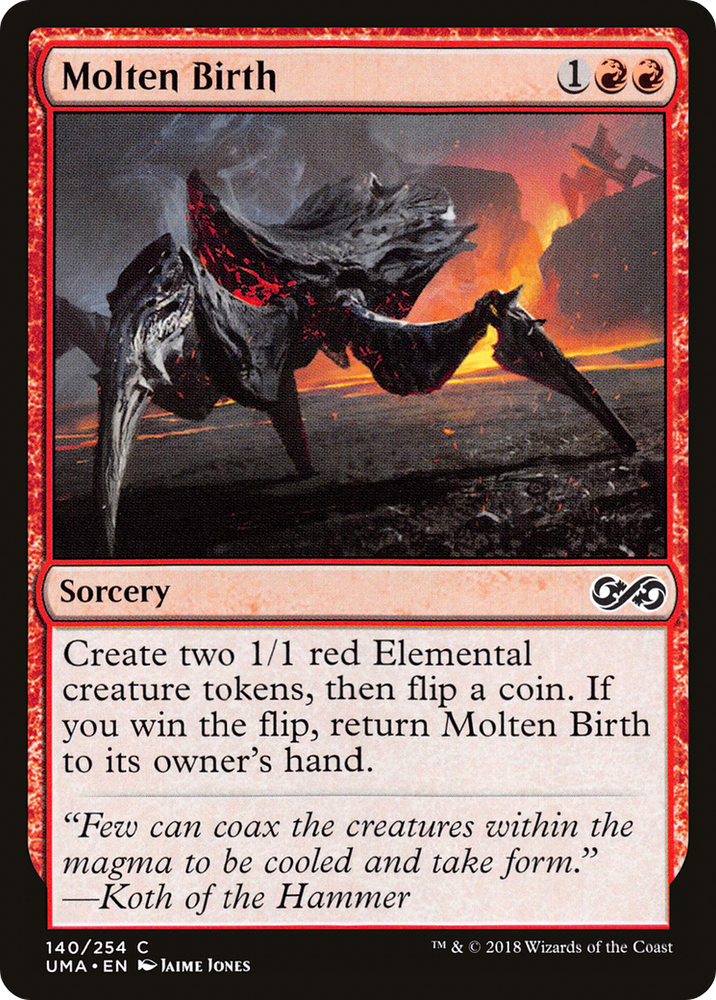 Molten Birth (UMA-140) - Ultimate Masters Foil