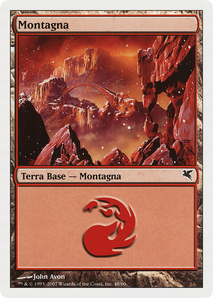 Mountain (Italian) - "Montagna" (K48) (PSAL-K48) - Salvat 2005