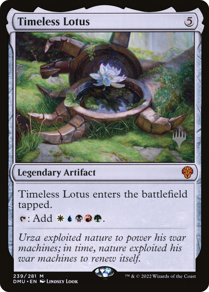 Timeless Lotus (PPDMU-239P) - Dominaria United Promos