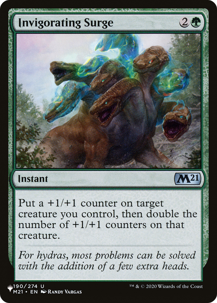 Invigorating Surge (LIST-M21-190) - The List