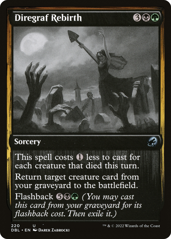 Diregraf Rebirth (DBL-220) - Innistrad: Double Feature Foil