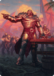 Karn, Living Legacy // Karn, Living Legacy (ADMU-001) - Dominaria United Art Series (Borderless)