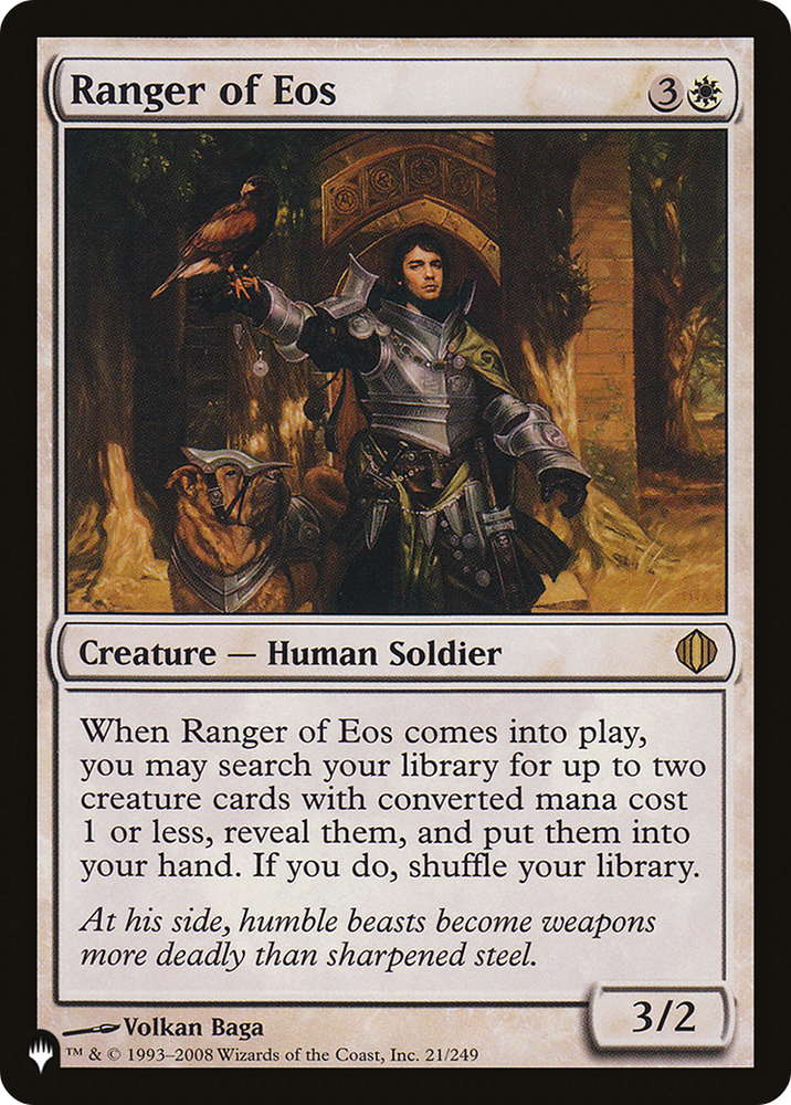 Ranger of Eos (LIST-ALA-21) - The List