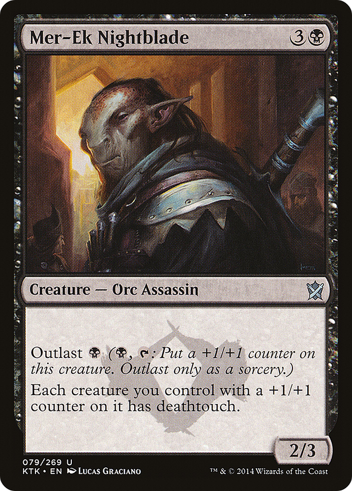 Mer-Ek Nightblade (KTK-079) - Khans of Tarkir