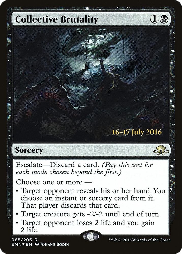 Collective Brutality (PRE-085) - Eldritch Moon Promos Foil