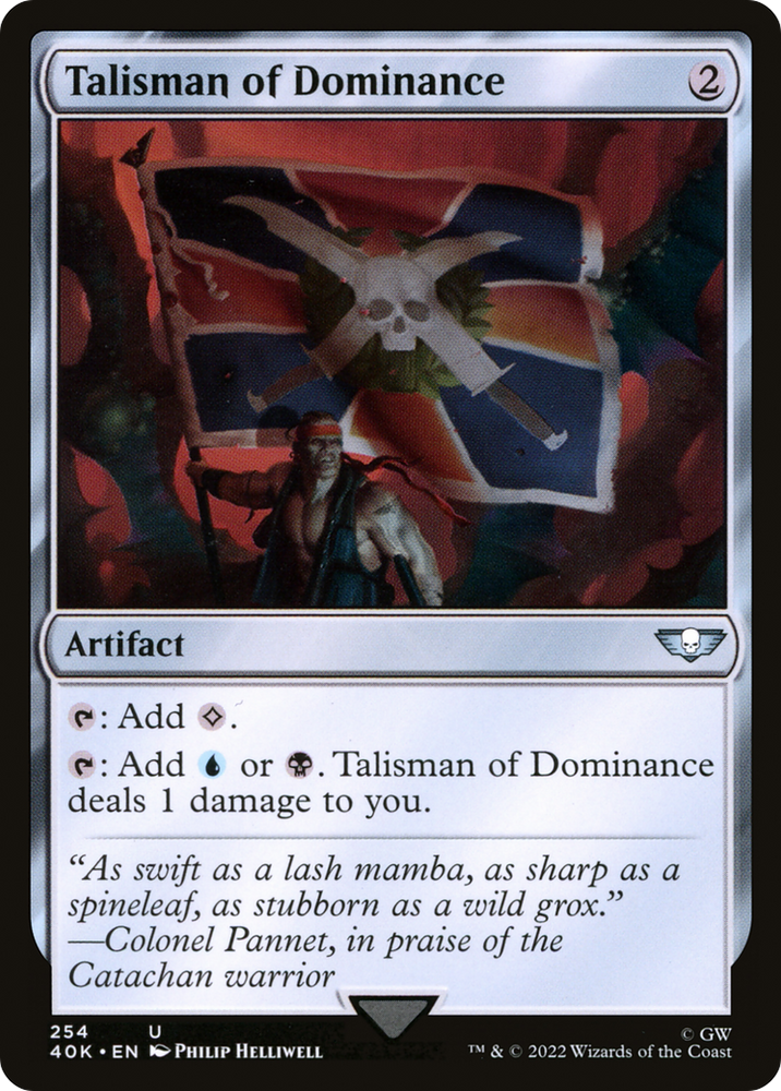 Talisman of Dominance (254) (40K-254) - Warhammer 40,000 Commander