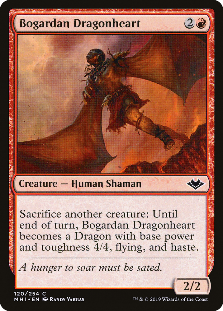 Bogardan Dragonheart (MH1-120) - Modern Horizons