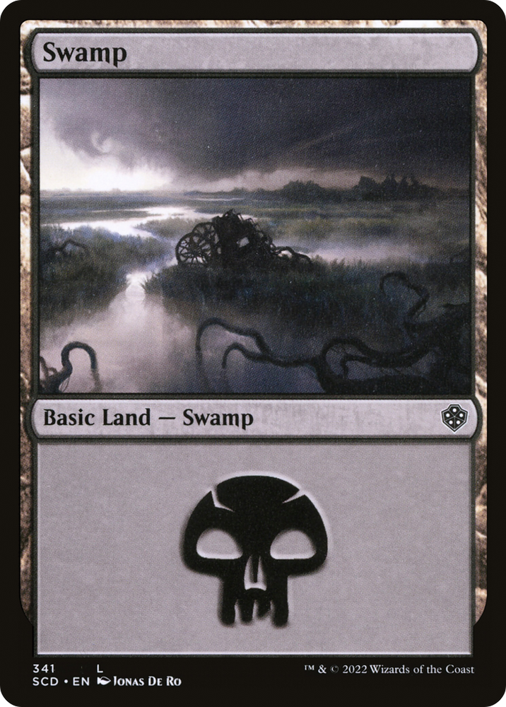 Swamp (341) (SCD-341) - Starter Commander Decks