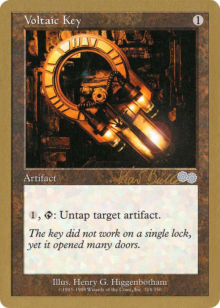 Voltaic Key - 1999 Kai Budde (USG) (WCD-KB314) - World Championship Decks 1999