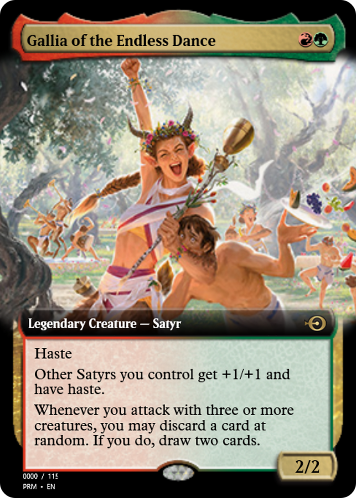 Gallia of the Endless Dance (PRM-79893) - Magic Online Promos Foil