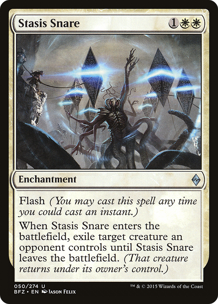 Stasis Snare (BFZ-050) - Battle for Zendikar Foil