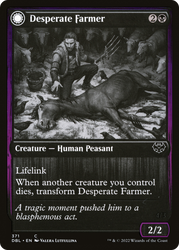 Desperate Farmer (DBL-371) - Innistrad: Double Feature: (Double Faced Transform) Foil