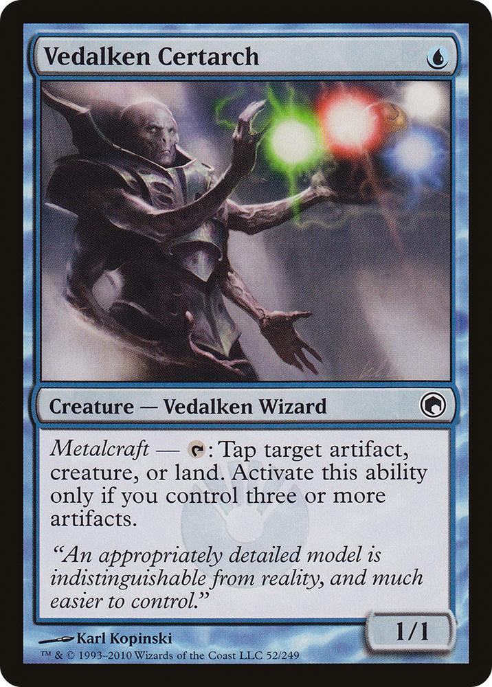 Vedalken Certarch (SOM-052) - Scars of Mirrodin