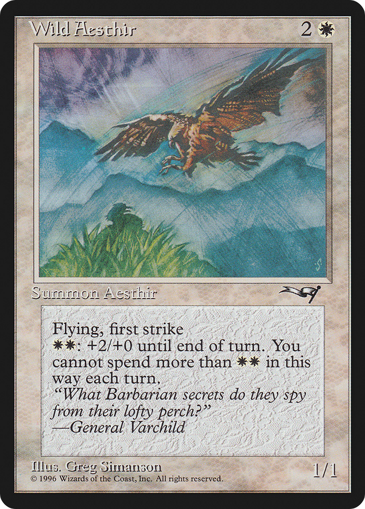 Wild Aesthir (Blue Mountains) (ALL-21B) - Alliances