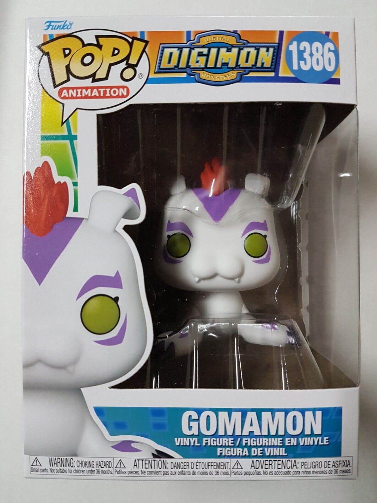 Funko POP! ANIMATION DIGIMON VINYL FIGURE GOMAMON #1386