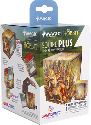 Gamegenic Deck Box: Magic: The Gathering - The Hobbit: Squire PLUS XL (100 ct.) - Battle of Goblin-town