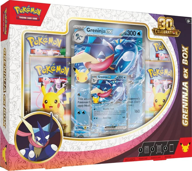 Pre-Order: Pokemon 30th Celebration Greninja EX Box (wave 2)