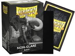Dragon Shield: Non-glare Black Sleeves