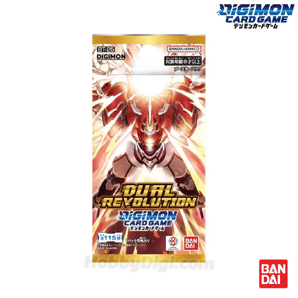 Digimon Dual Revolution BT25 Booster Pack