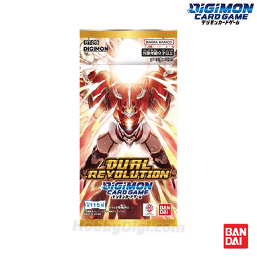 Digimon card game BT-25: Dual Revolution Booster Pack