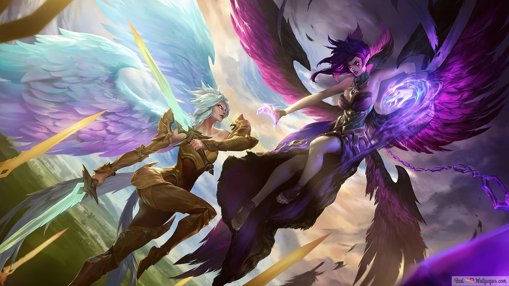 Riftbound - League of Legends TCG - Vendetta - Playmat Kayle vs Morgana