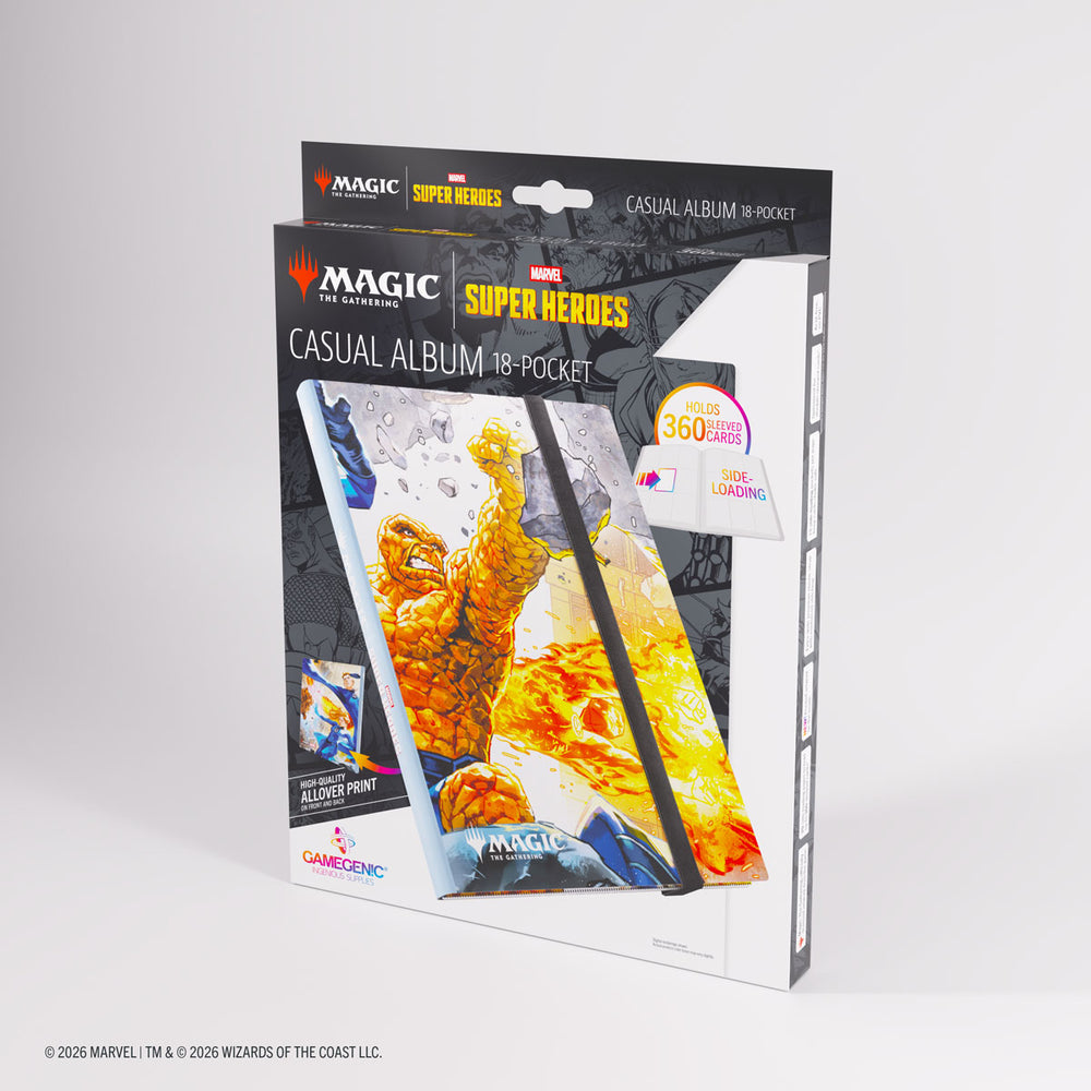 Marvel Super Heroes 18-pocket Side Loading Casual Album