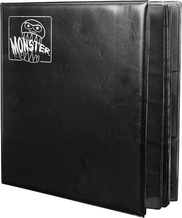 Monster Black Binder with 12 pockets