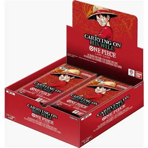 OP-13 - One Piece Card Game - Carrying On His Will Booster Box
