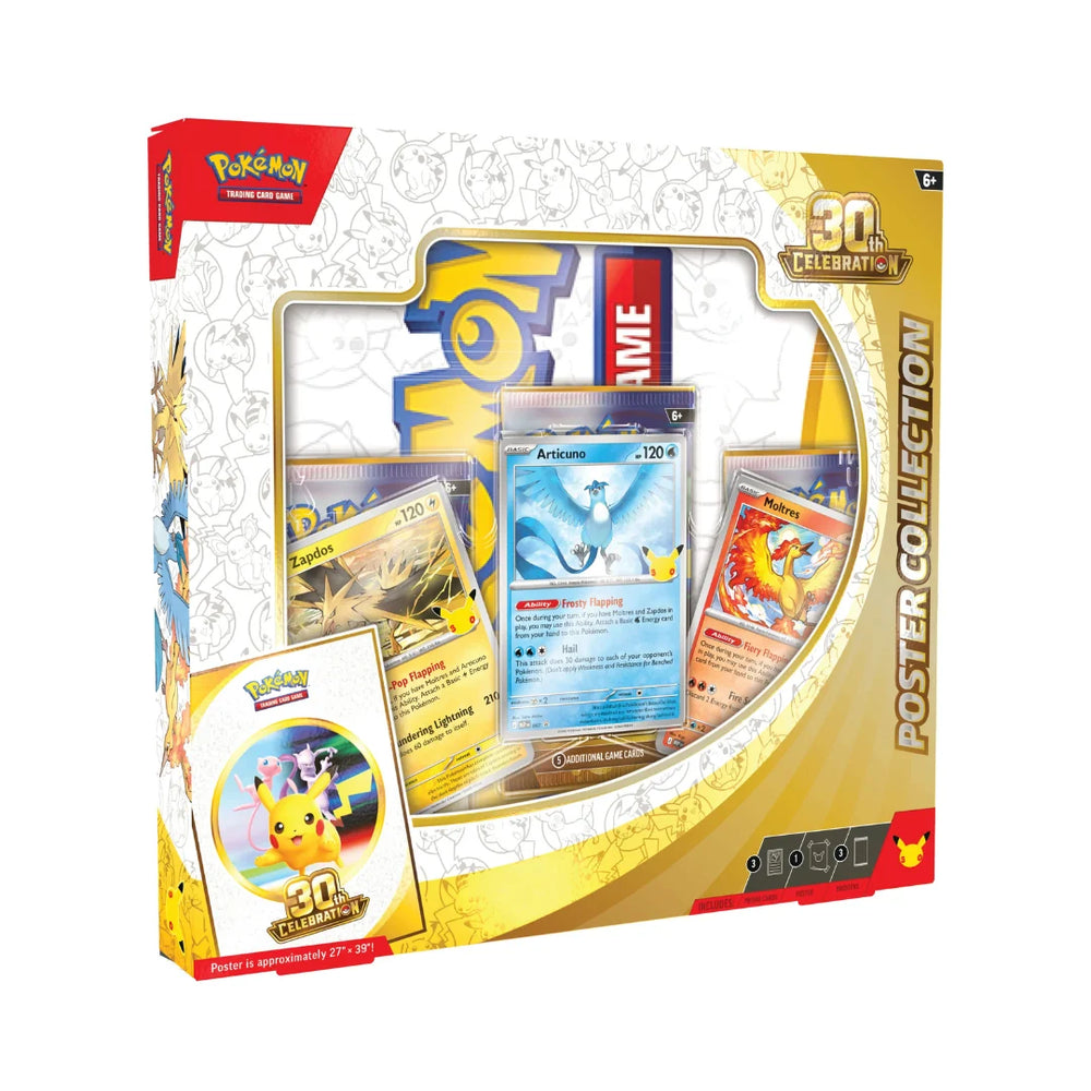 Pre-Order: Pokemon 30th Celebration Poster Collection (wave 2)