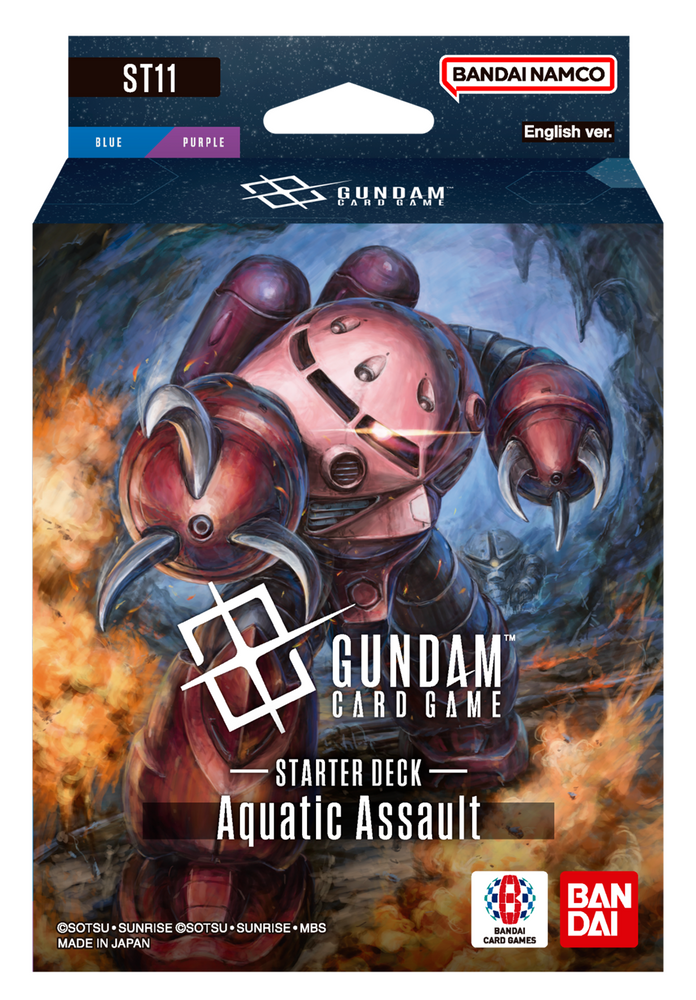 Gundam: CG ST-11 AQUATIC ASSAULT Starter Deck