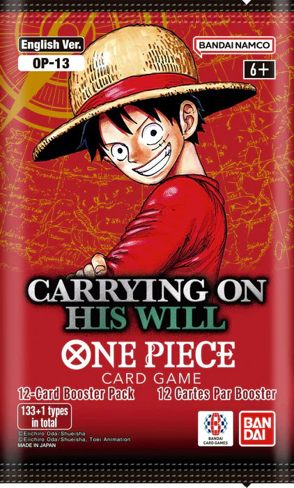 OP-13 - One Piece Card Game - Carrying On His Will Booster box