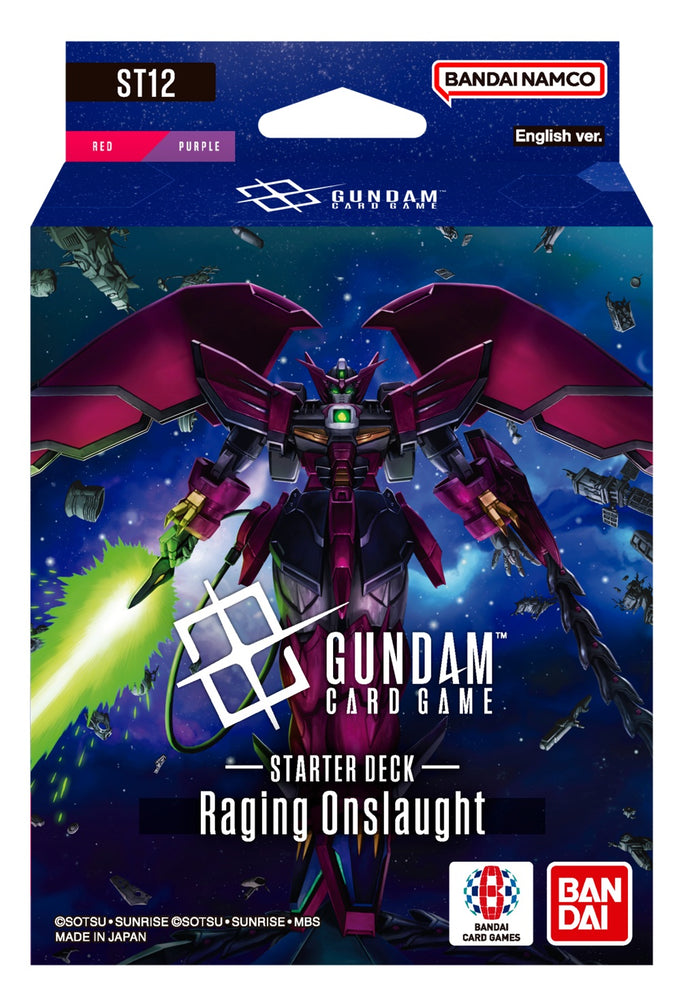 Gundam: CG ST-12 RAGING ONSLAUGHT Starter Deck