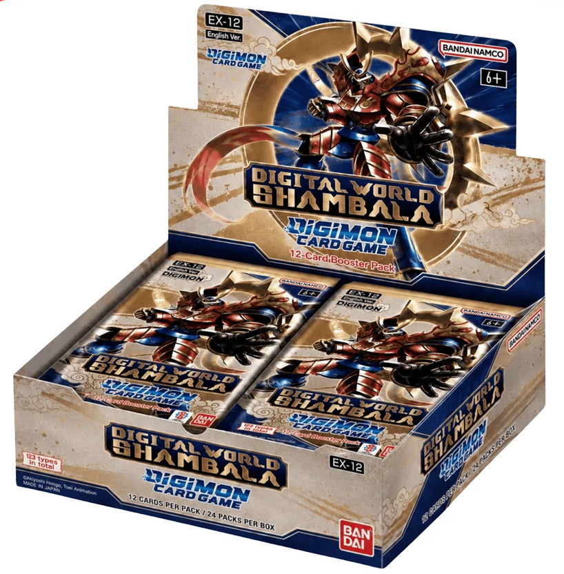 Digimon card game EX-12: Digital World Shambala booster box