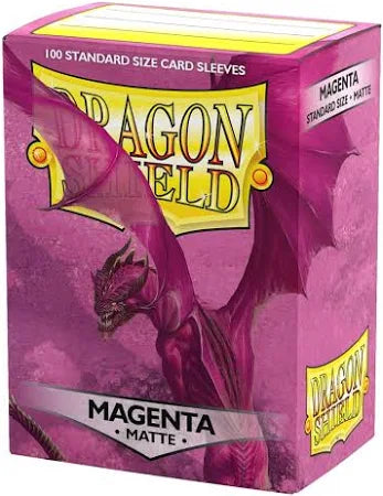 Dragon Shield: Magenta Matte Sleeves