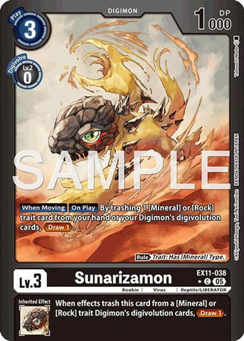 Sunarizamon (EX11-038)