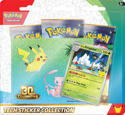 Pre-Order: Pokemon 30th Celebration Tech Sticker Collection (wave 2)