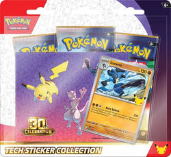 Pre-Order: Pokemon 30th Celebration Tech Sticker Collection (wave 2)