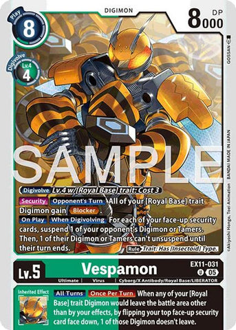 Vespamon (EX11-031)