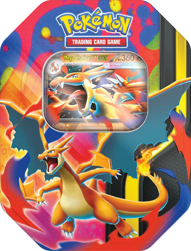 POKEMON 2026 TIN - Mega Charizard X/Y