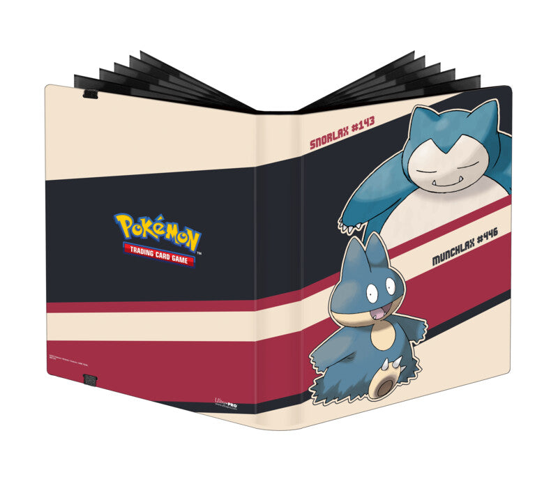 Ultra PRO: 9-Pocket PRO-Binder - Pokemon (Snorlax & Munchlax)