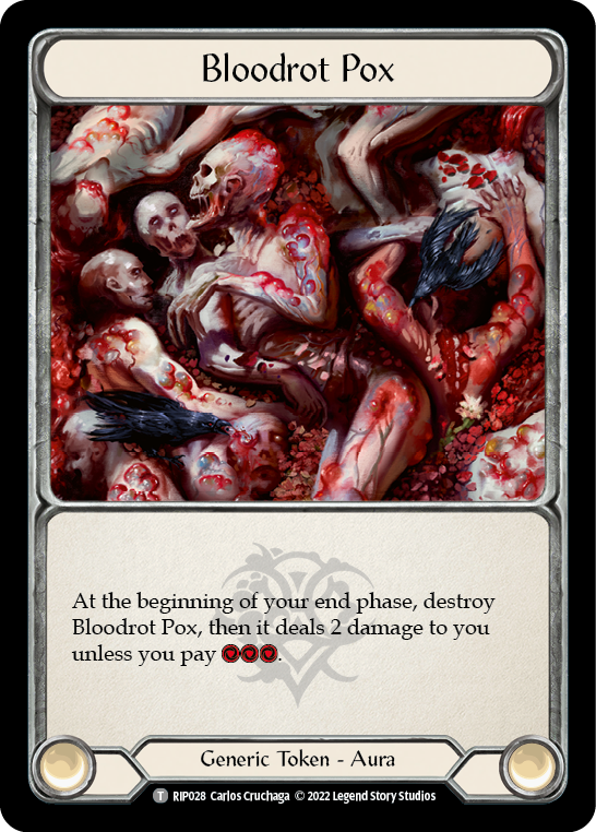 Bloodrot Pox [RIP028] (Outsiders Riptide Blitz Deck)