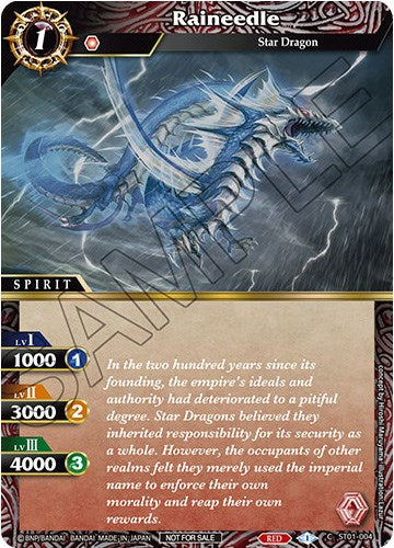 Raineedle (Championship Pack 2023 Vol. 1) (ST01-004) [Battle Spirits Saga Promo Cards]