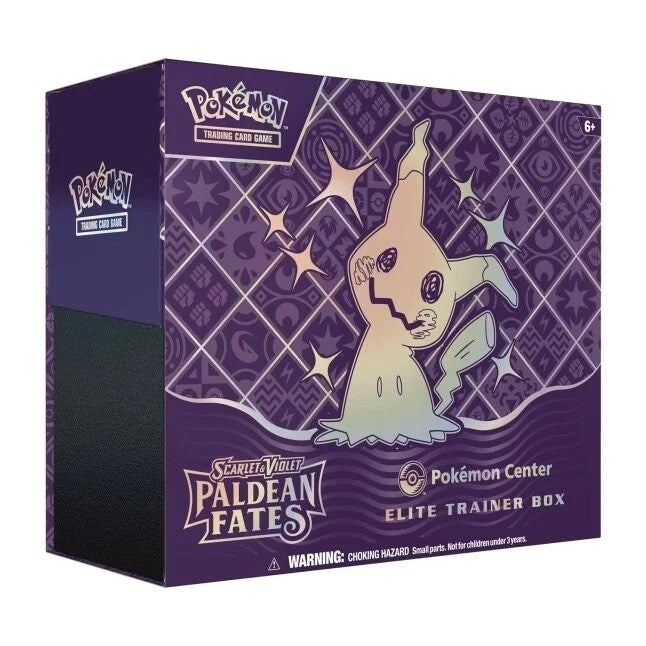 Scarlet & Violet: Paldean Fates - Elite Trainer Box (Pokemon Center Exclusive)