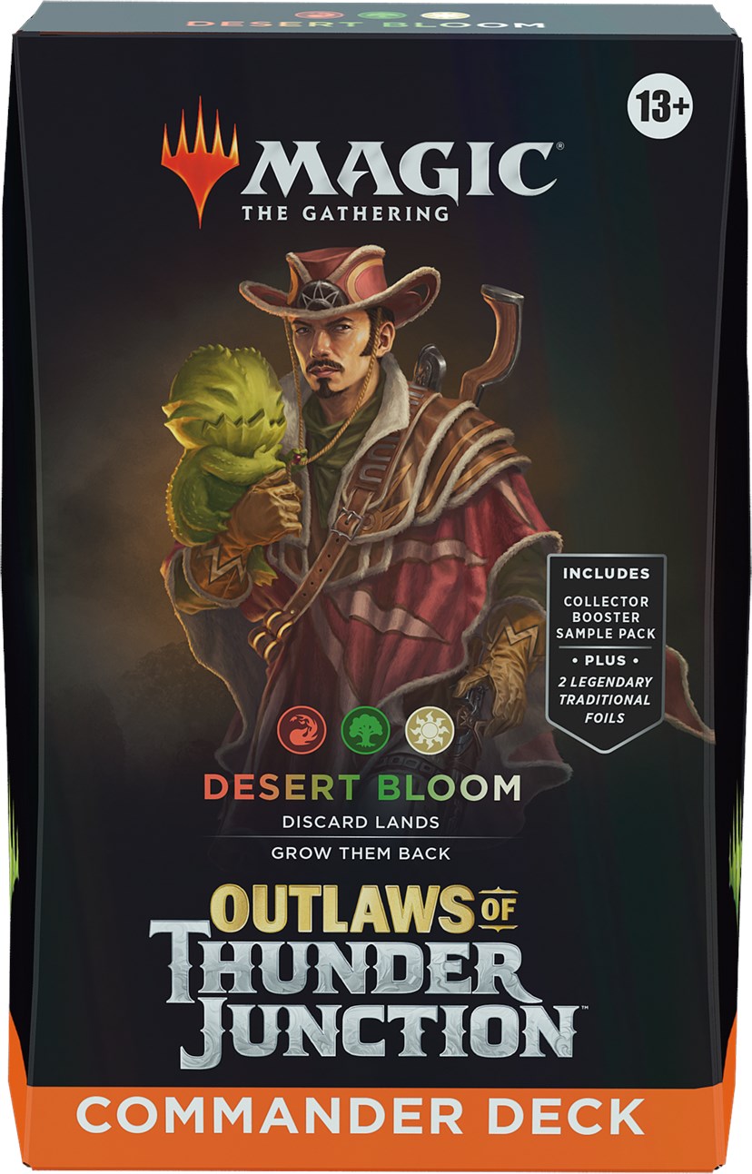 Pre-Order Outlaws of Thunder Junction - Commander Deck (Desert Bloom)