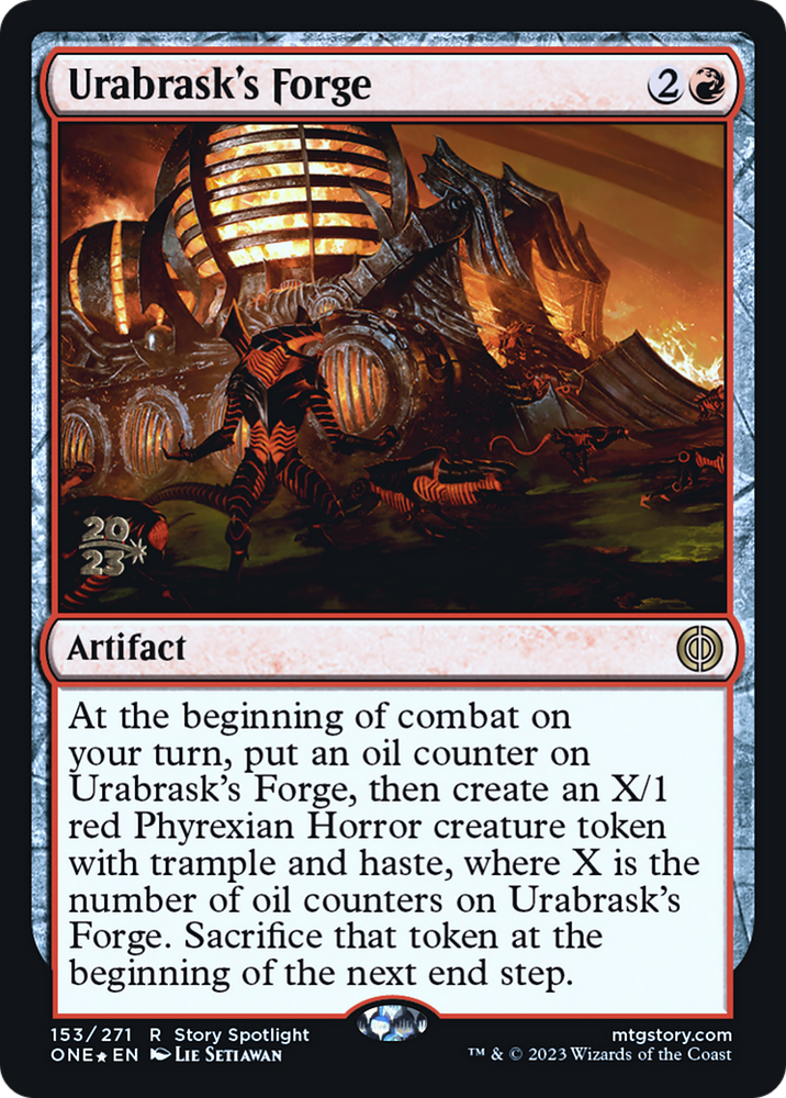Urabrask's Forge [Phyrexia: All Will Be One Prerelease Promos]